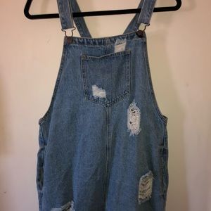 Fashionnova brand Overall Dress!